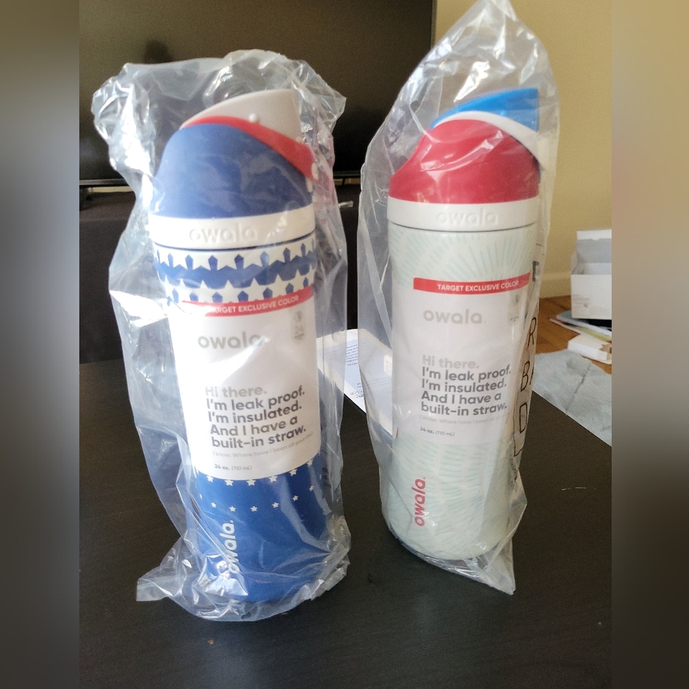 Owala star spangle 24oz set